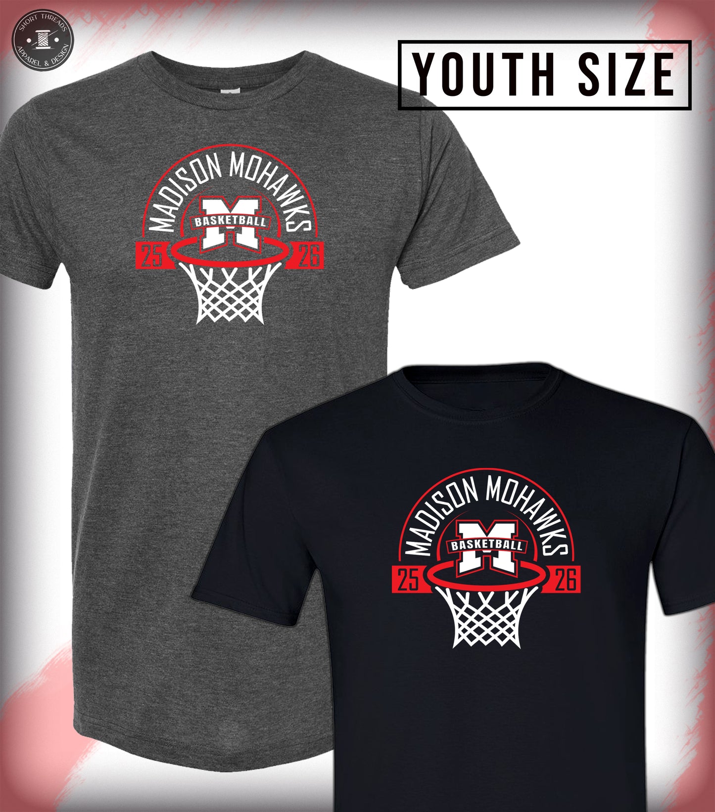 Arch Basketball Youth T Shirt