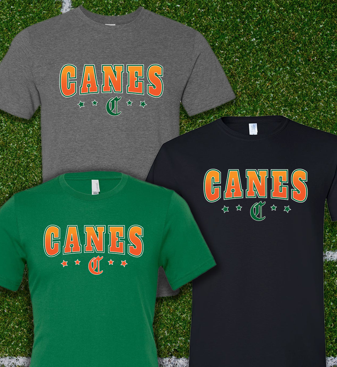 Unisex "Cane's 4 Star" T-Shirt