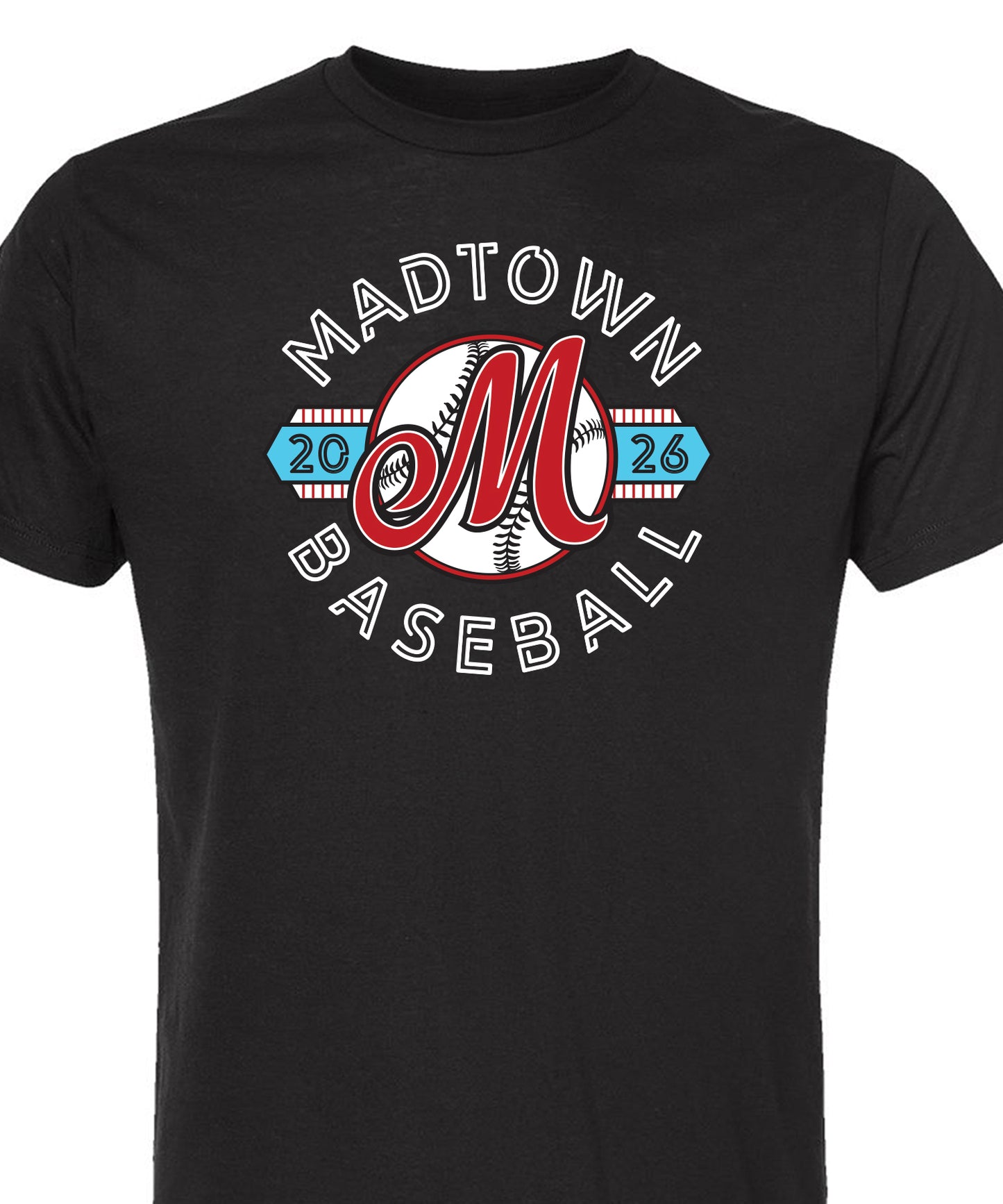 Madtown M Shirt Black Adult