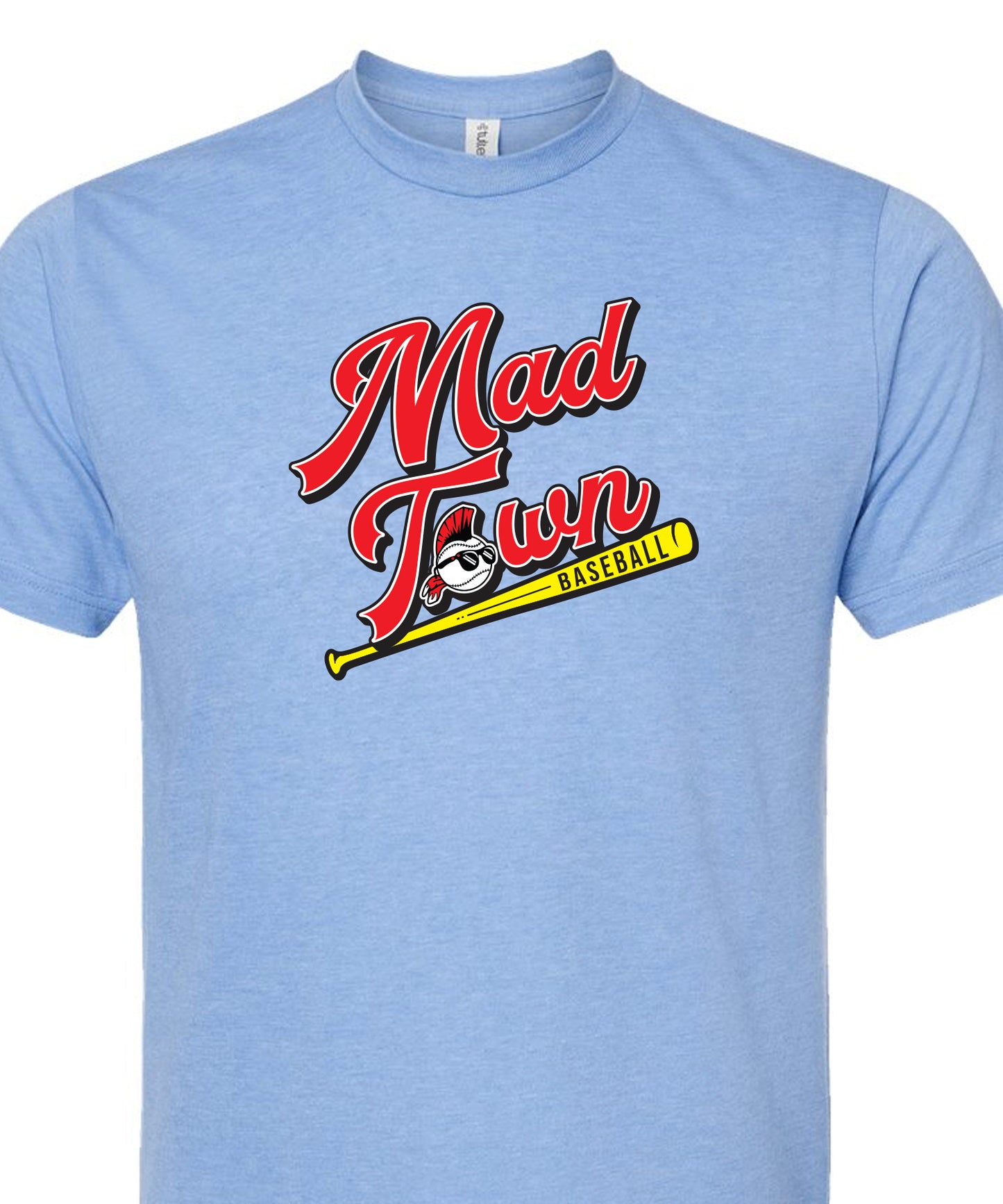 Stacked Logo T Shirt Adult Blue