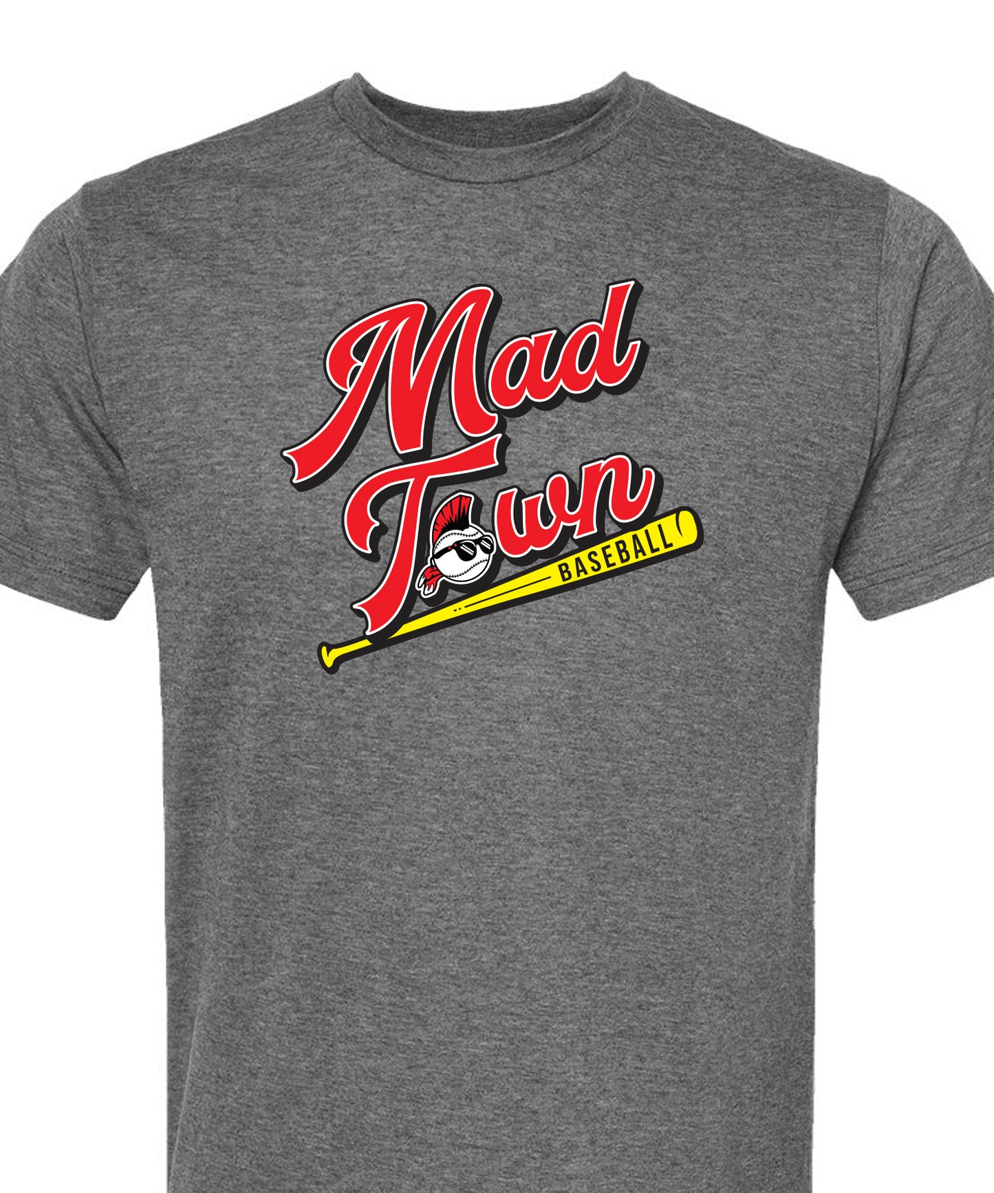 Stacked Logo T Shirt Adult Gray
