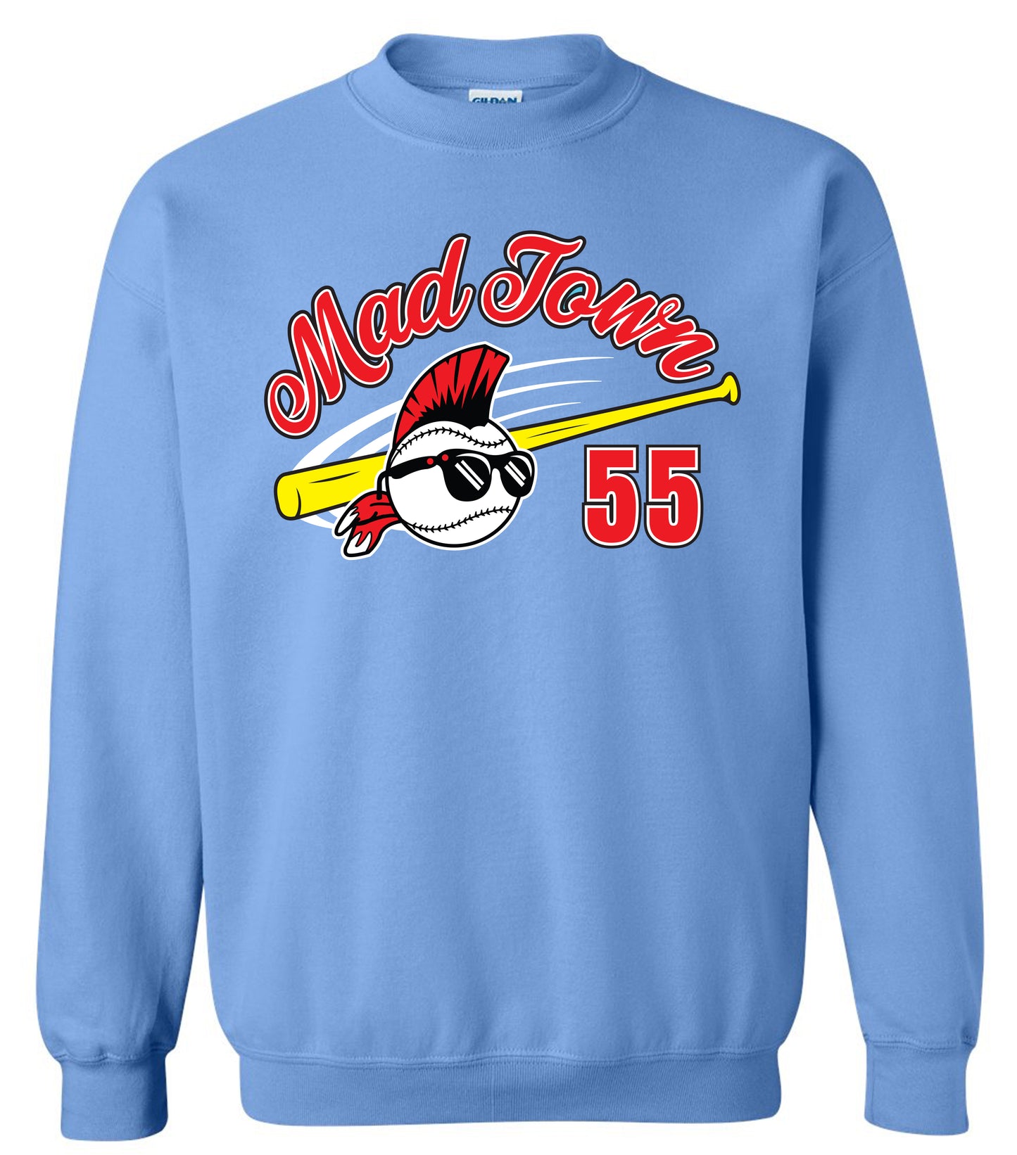 Madtown Bat logo with Numbers