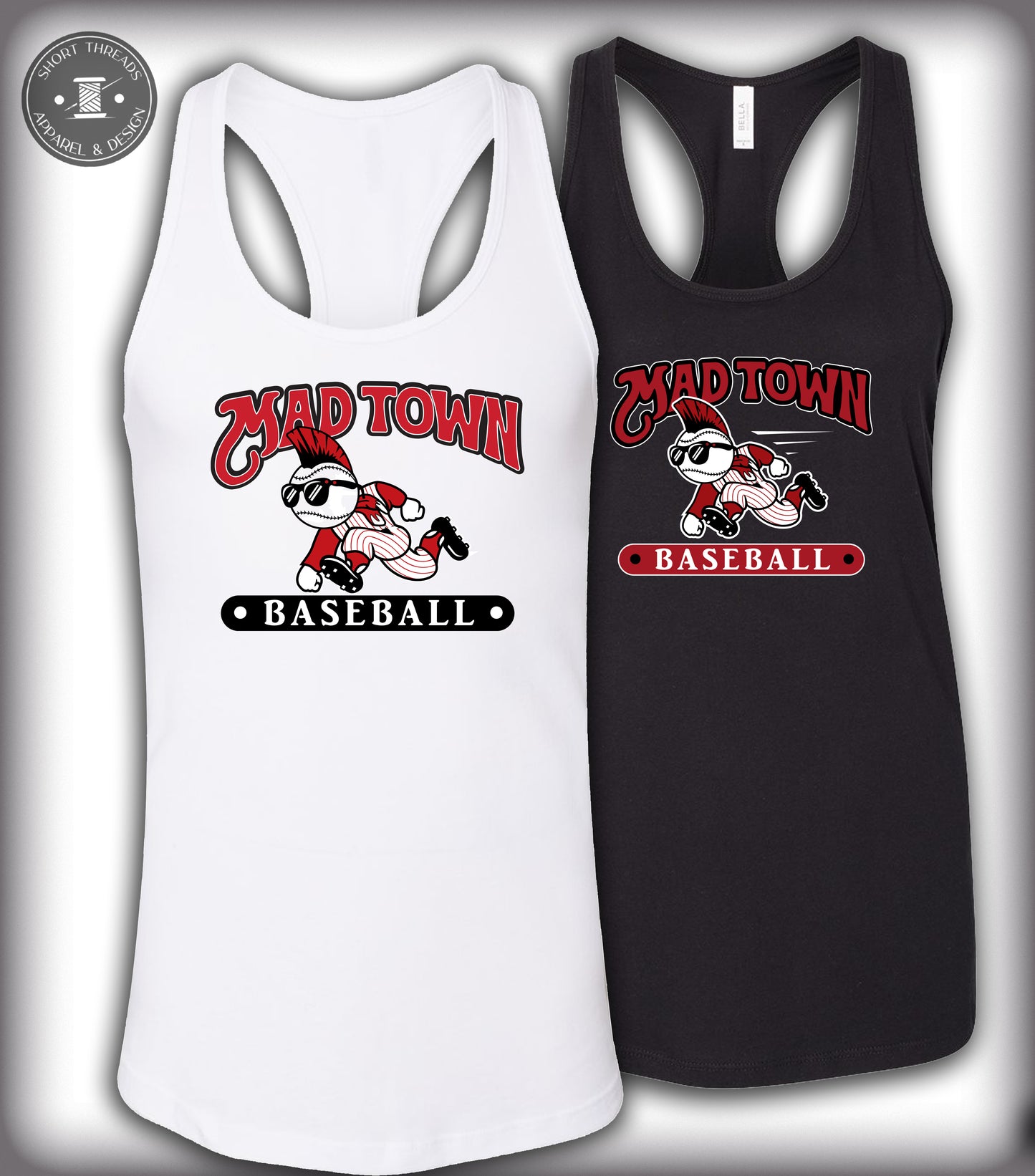 Madtown Running logo Woman's Muscle Tank