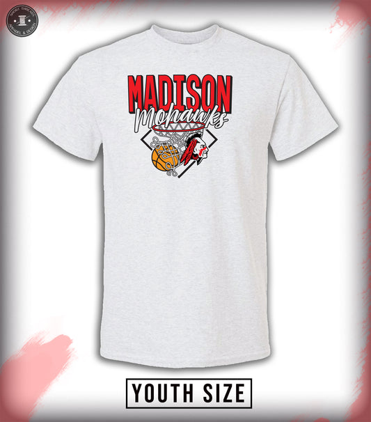 Basketball Throwback Ash-Gray YOUTH