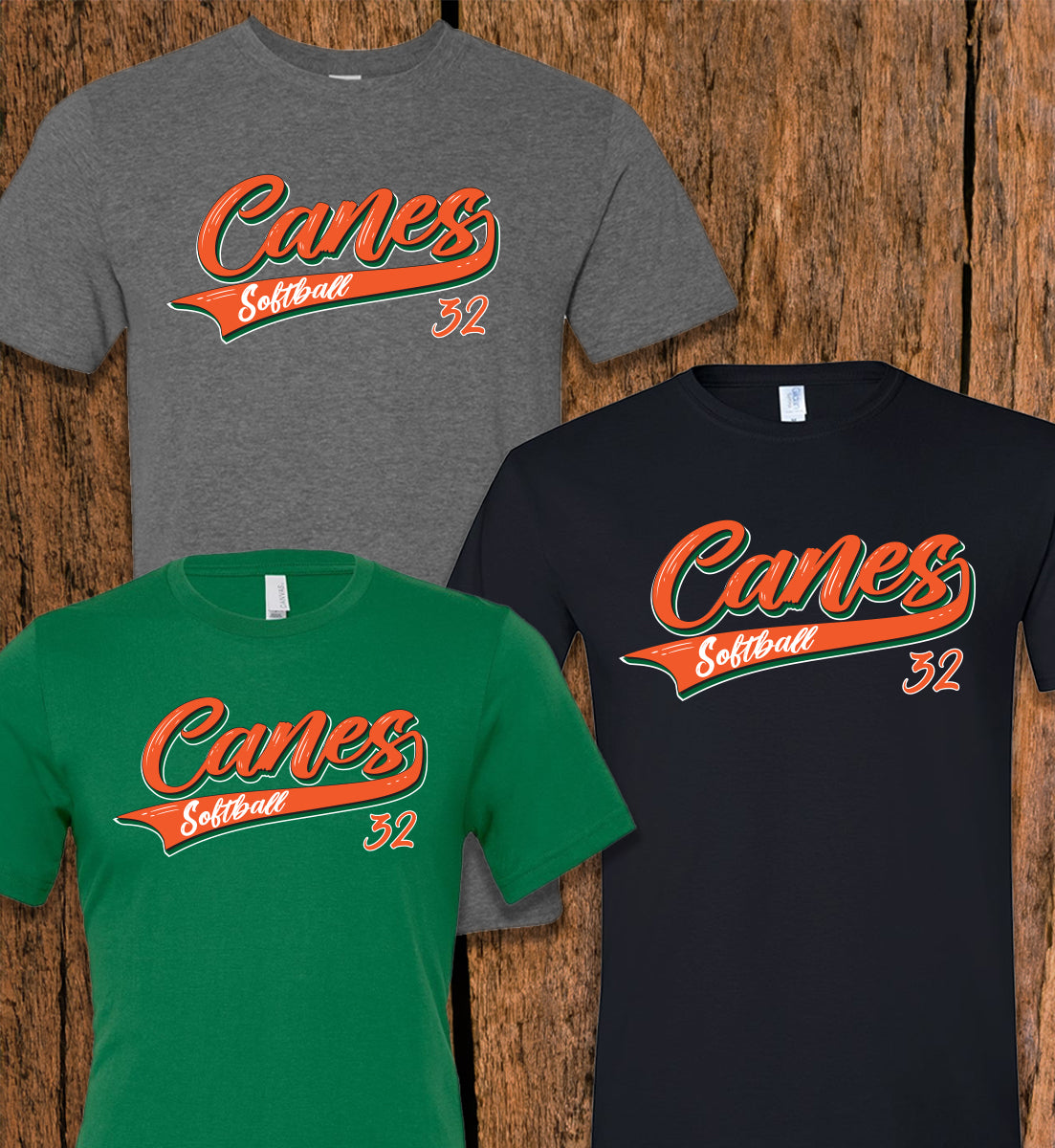 Unisex "Personalized Cane's Script" T-Shirt