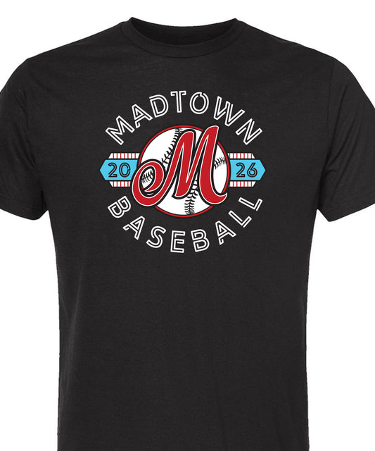 Madtown M Shirt Black Adult