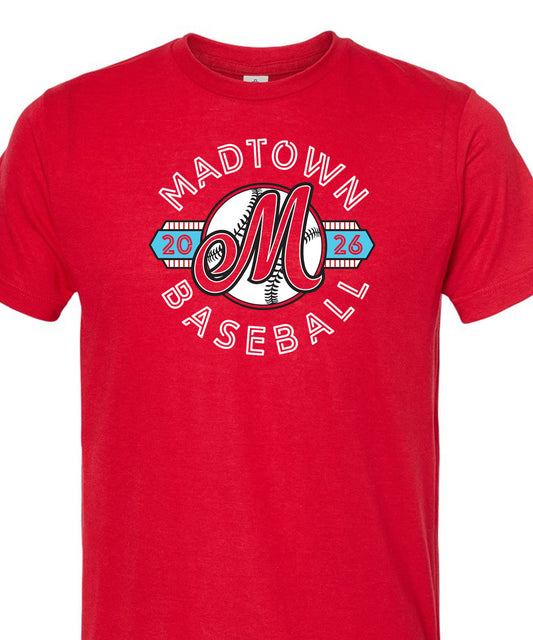 Madtown M Shirt Red Adult