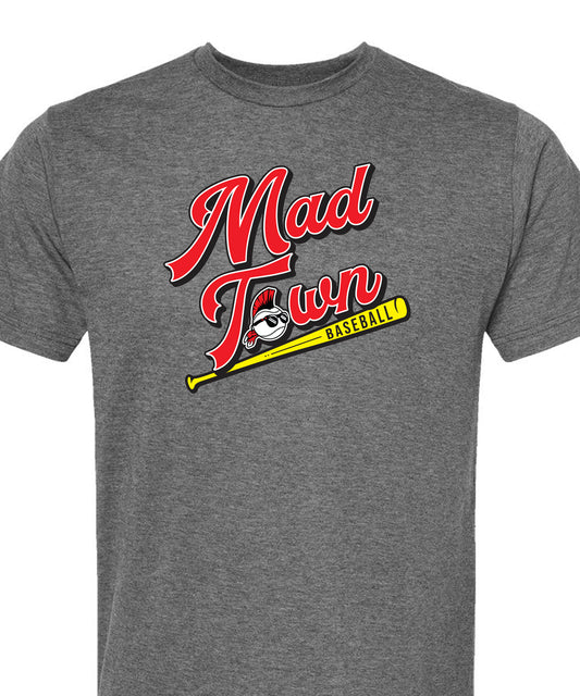 Stacked Logo T Shirt Adult Gray