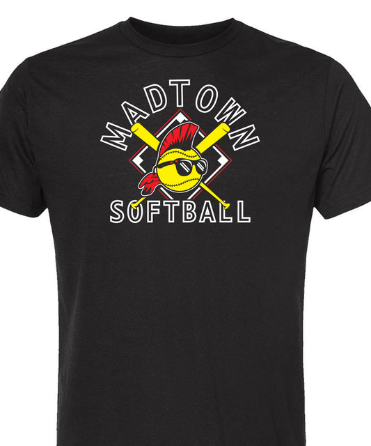 Madtown Bat Cross T Shirt