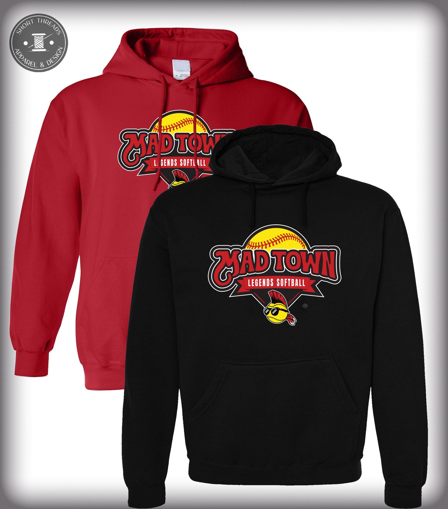 Adult Madtown Softball D1 Hoodie