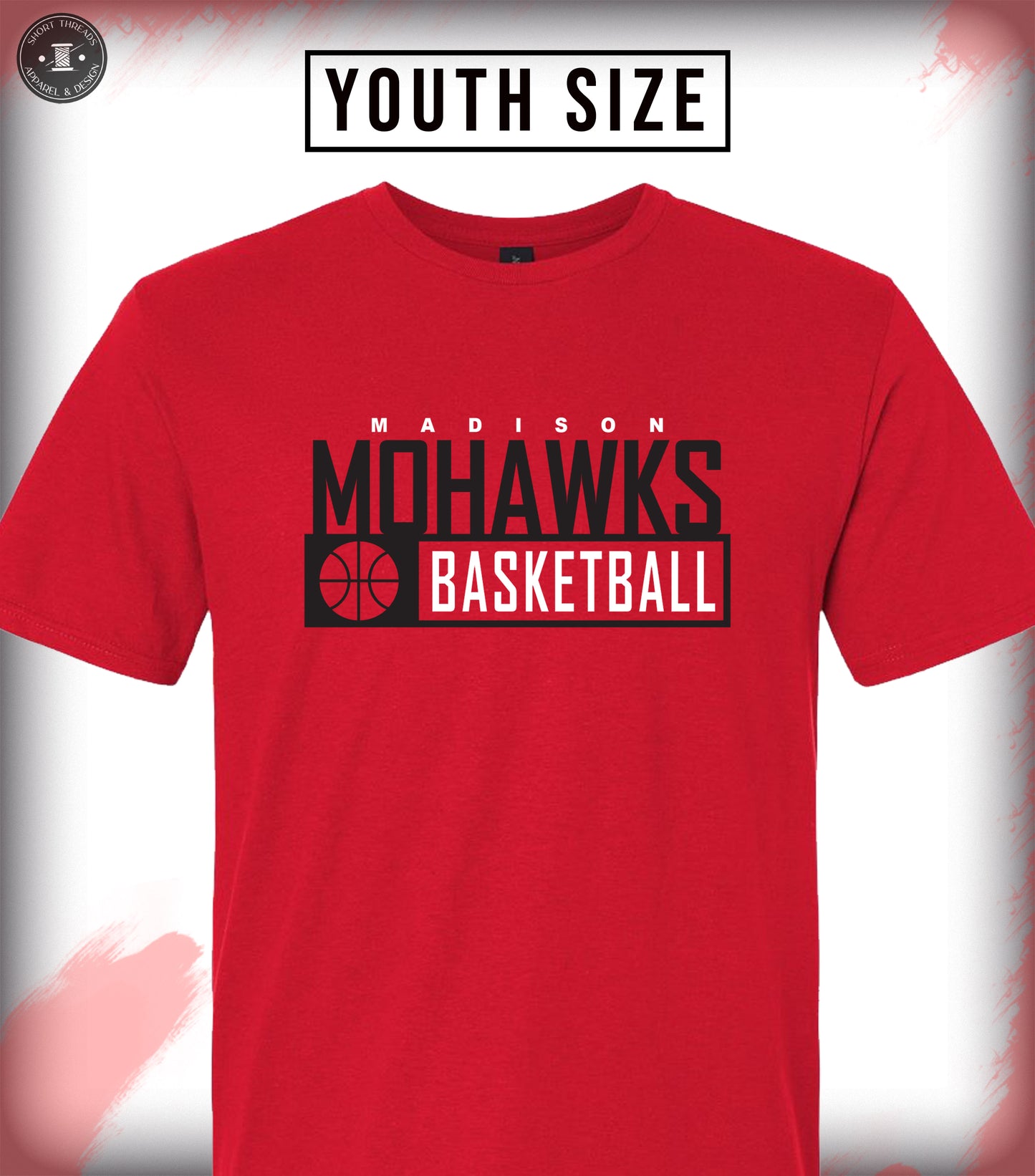 25 Basketball design T Shirt YOUTH